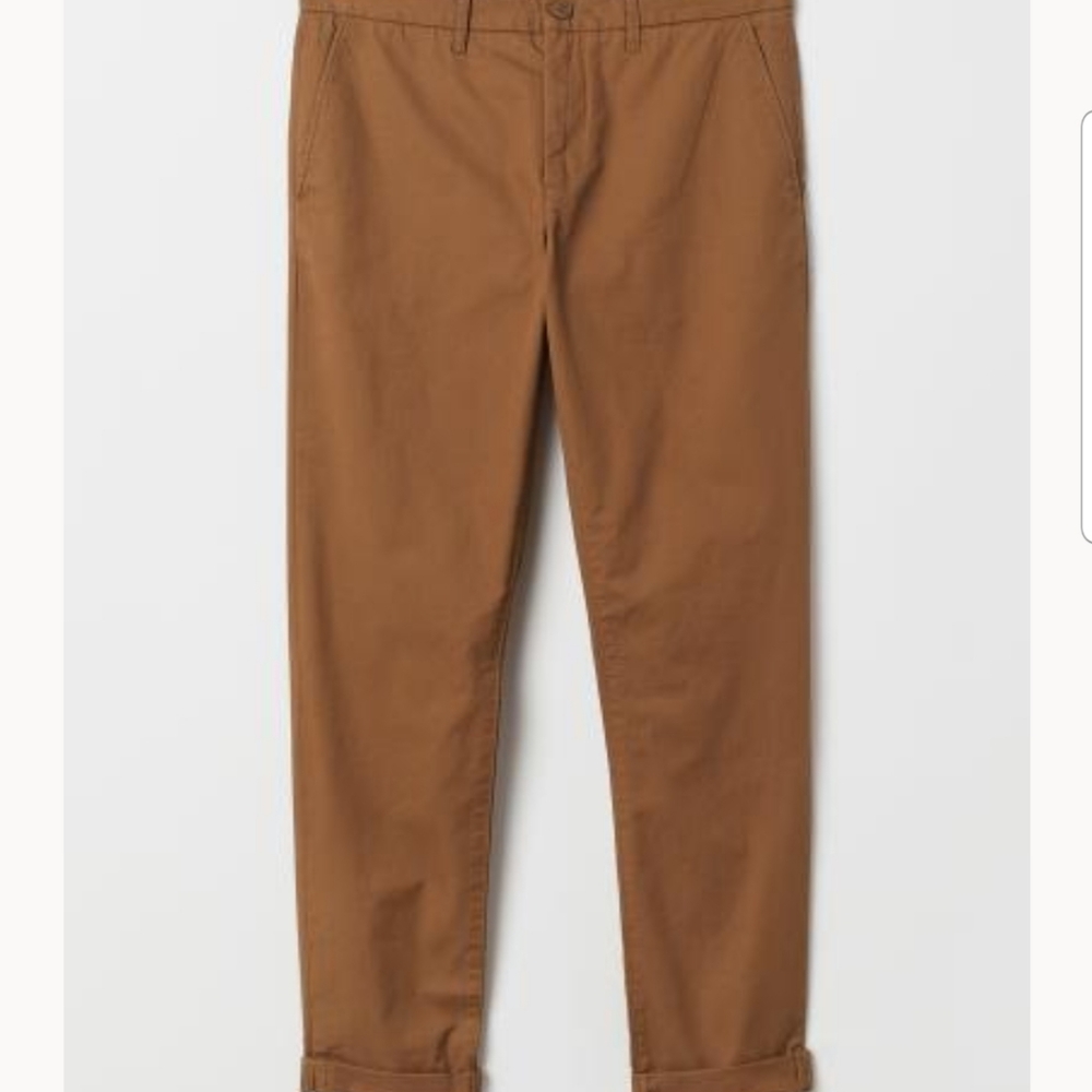 H&M L.O.G.G. Slim Fit Khaki Pants